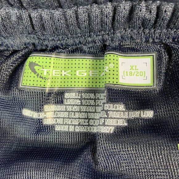 Tek Gear Boys Youth Basketball Shorts Size XL Drawstring Elastic Waist Sports - Picture 5 of 7